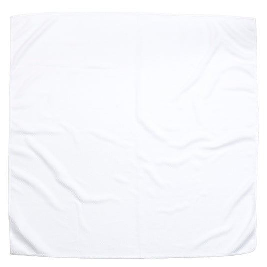 "THE COOLING BANDANA" – 22” H x 22” W