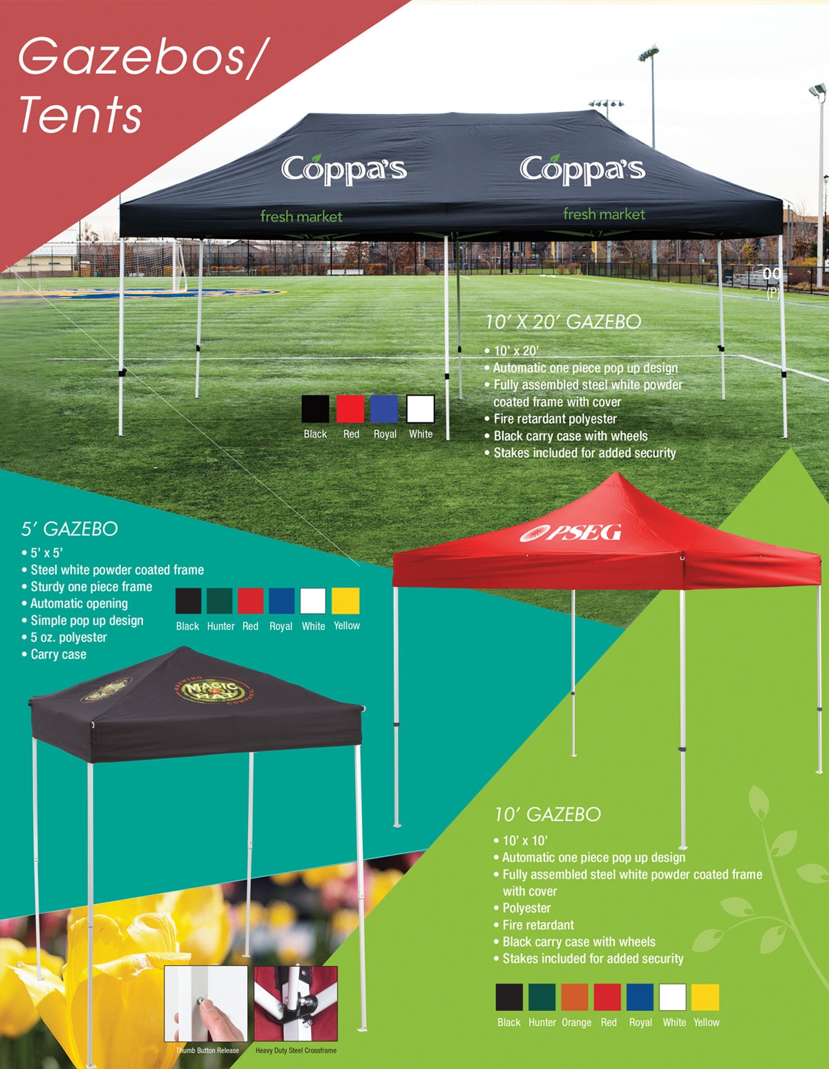 10' x 20' Pop Up Tent