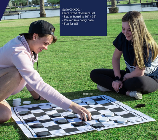 Giant Checkers Game