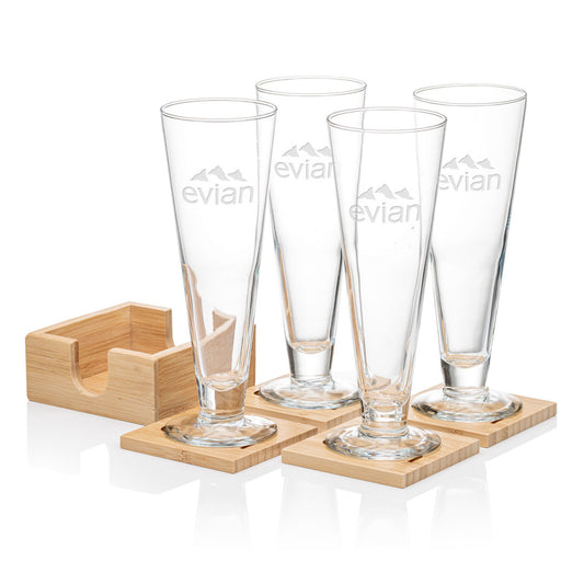 Bamboo Coaster Gift Set - Classic