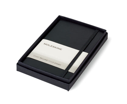 Black Moleskine® Pocket Notebook Gift Set