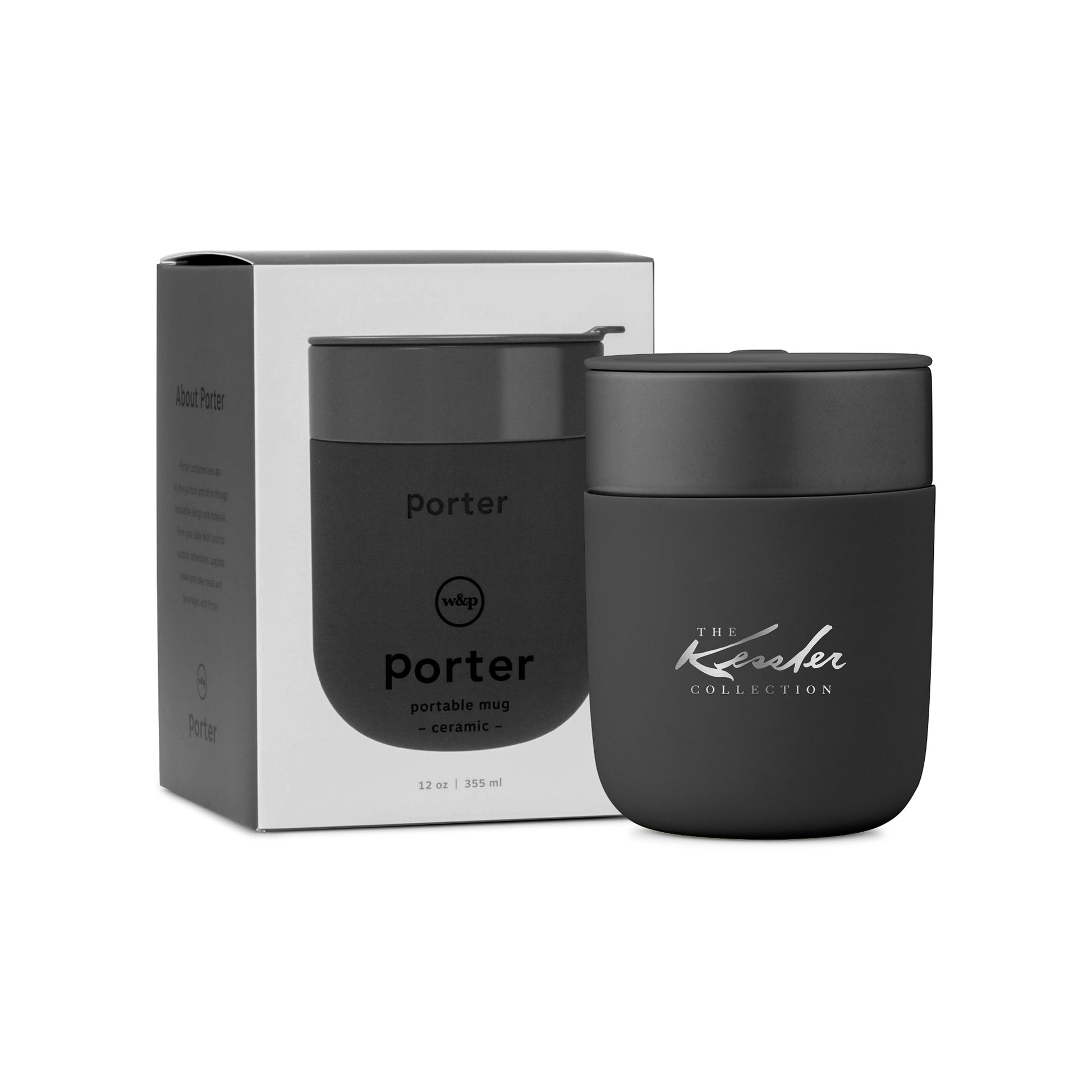 Charcoal W&P Porter Mug - 12 Oz.