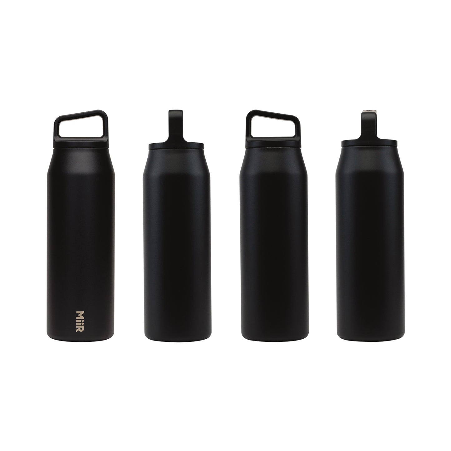 Black Powder MiiR® Vacuum Insulated Wide Mouth Bottle - 32 Oz.
