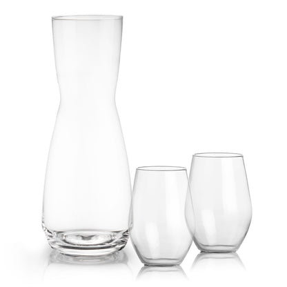 Mason Carafe & Vale Stemless Wine Set
