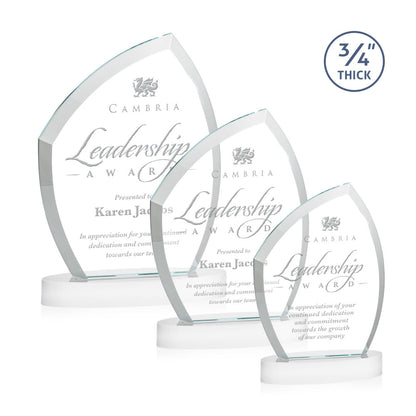 Daltry Award on Alberton Base - White
