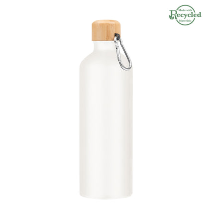 25 Oz. Aluminum Tundra Bike Bottle With Bamboo Lid