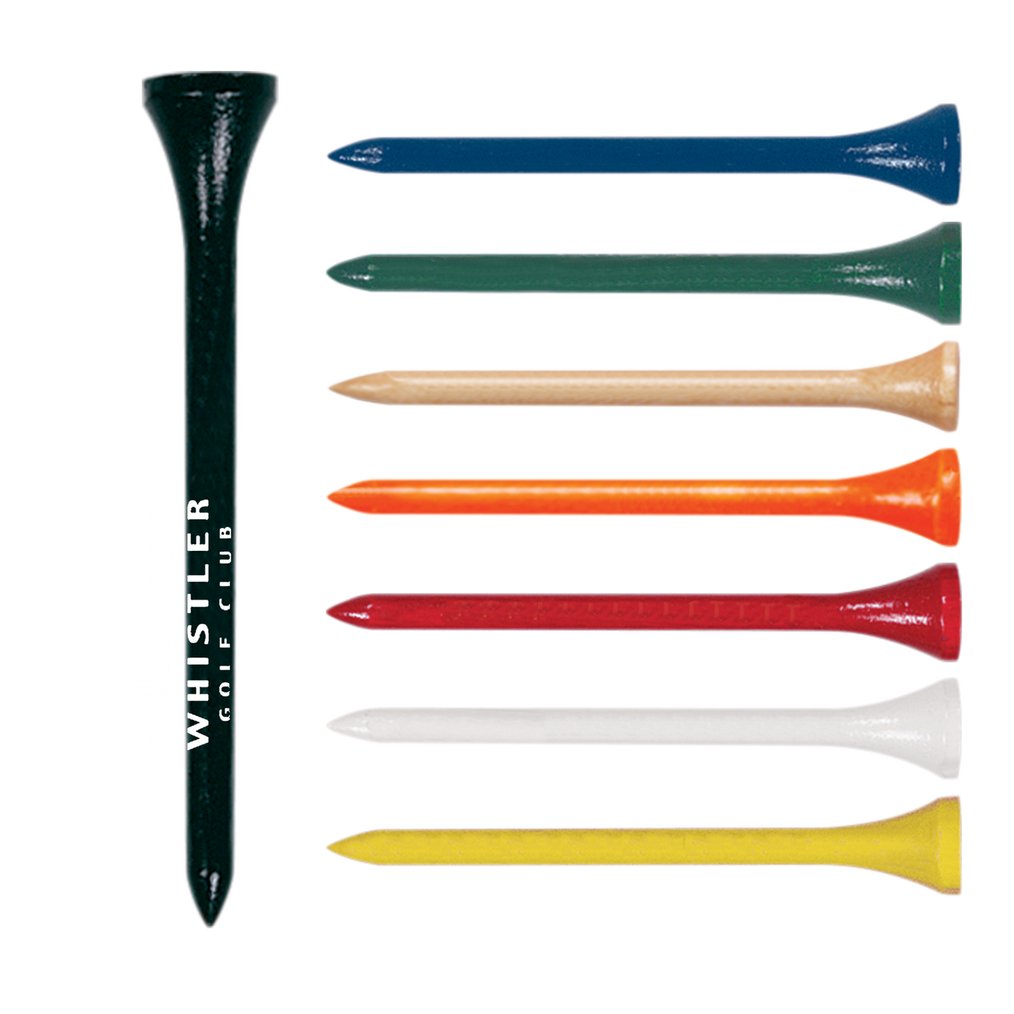 Black 2-3/4" Tall Golf Tee