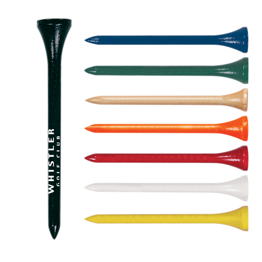 Black 2-3/4" Tall Golf Tee