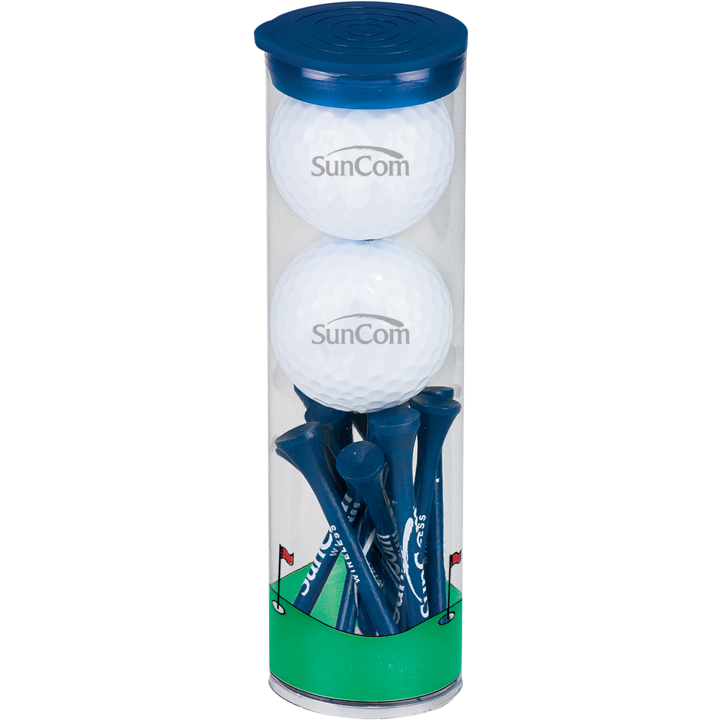 2 Ball Tube with Callaway Golf Balls