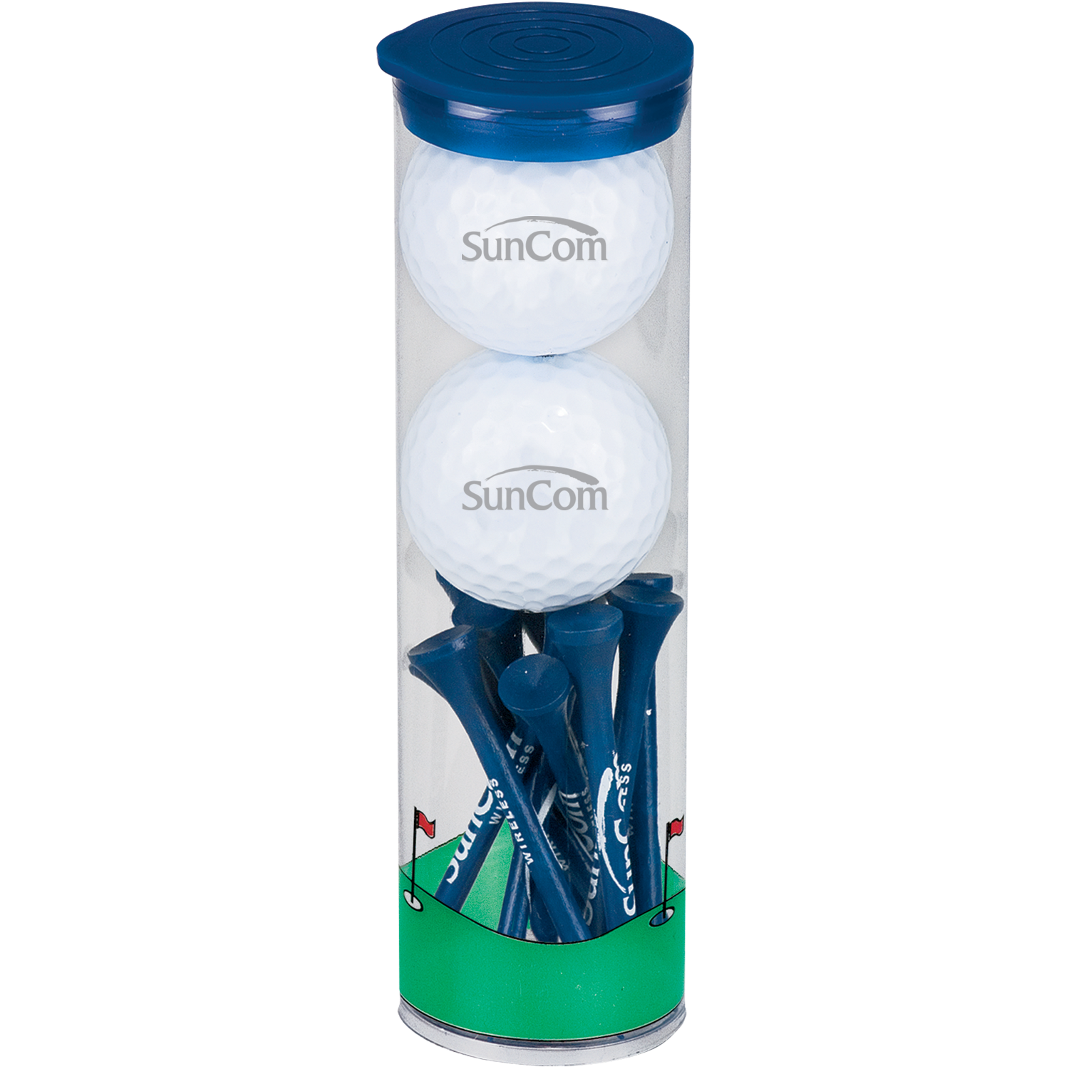 2 Ball Tube with Callaway Golf Balls