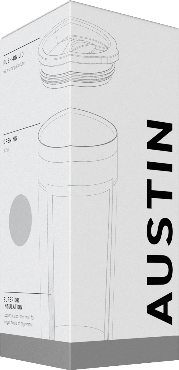 matte black 20 oz austin