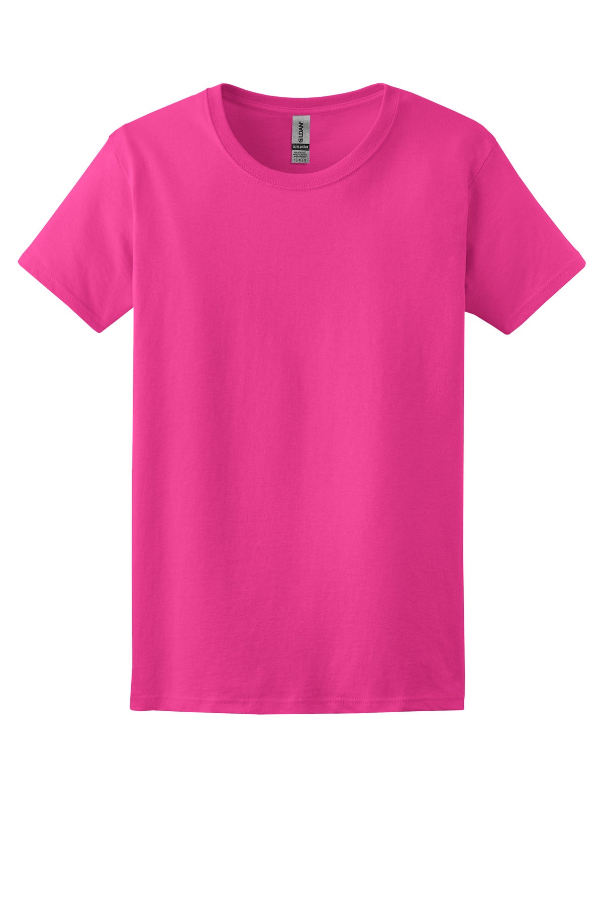 Gildan Women's Ultra Cotton 100% US Cotton T-Shirt. 2000L