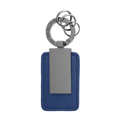 Leatherette Carabiner Clip Key Tag