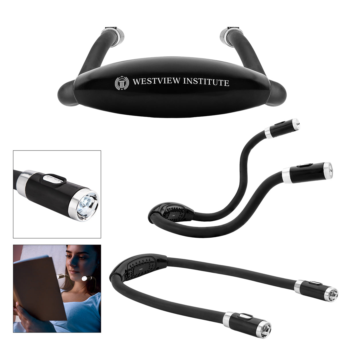 BLACK LED Neck Light