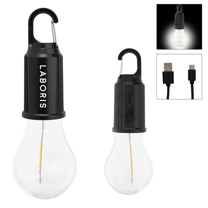 BLACK Rechargeable Vintage Bulb Light