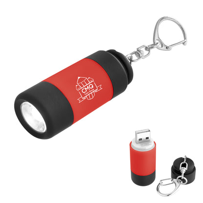 Rechargeable LED Light Key Chain