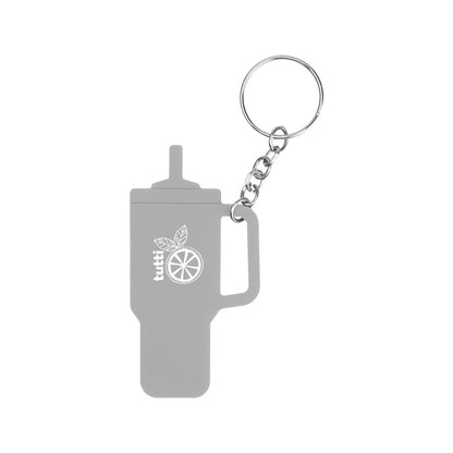 Intrepid Tumbler Shaped Silicone Key Ring