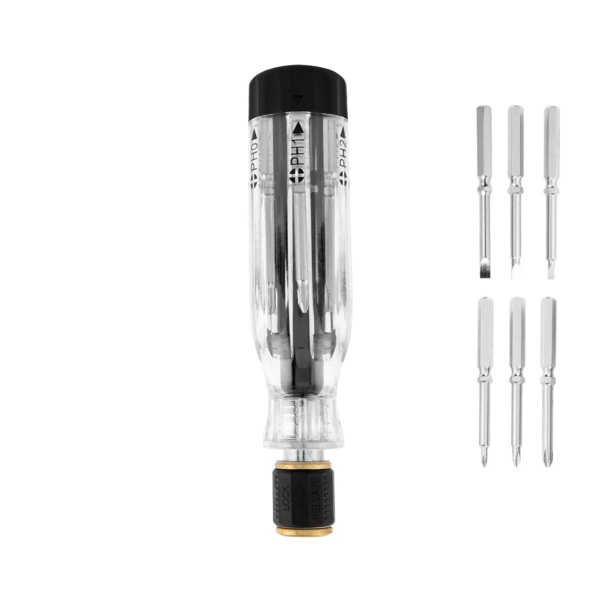 6-In-1 Quick Release Screwdriver