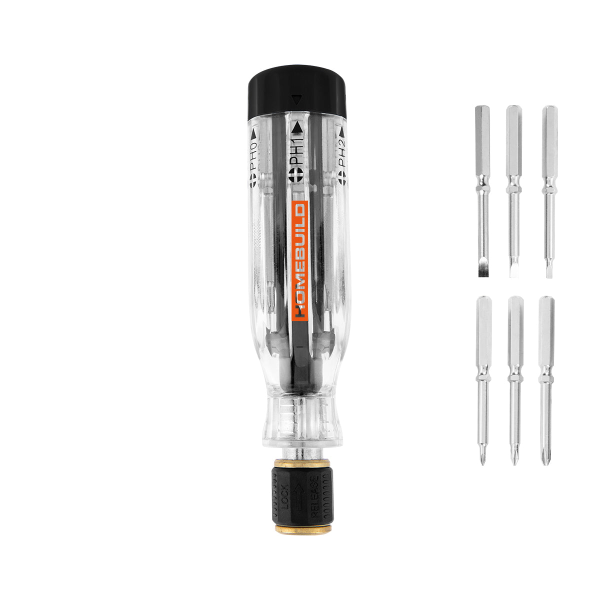 6-In-1 Quick Release Screwdriver