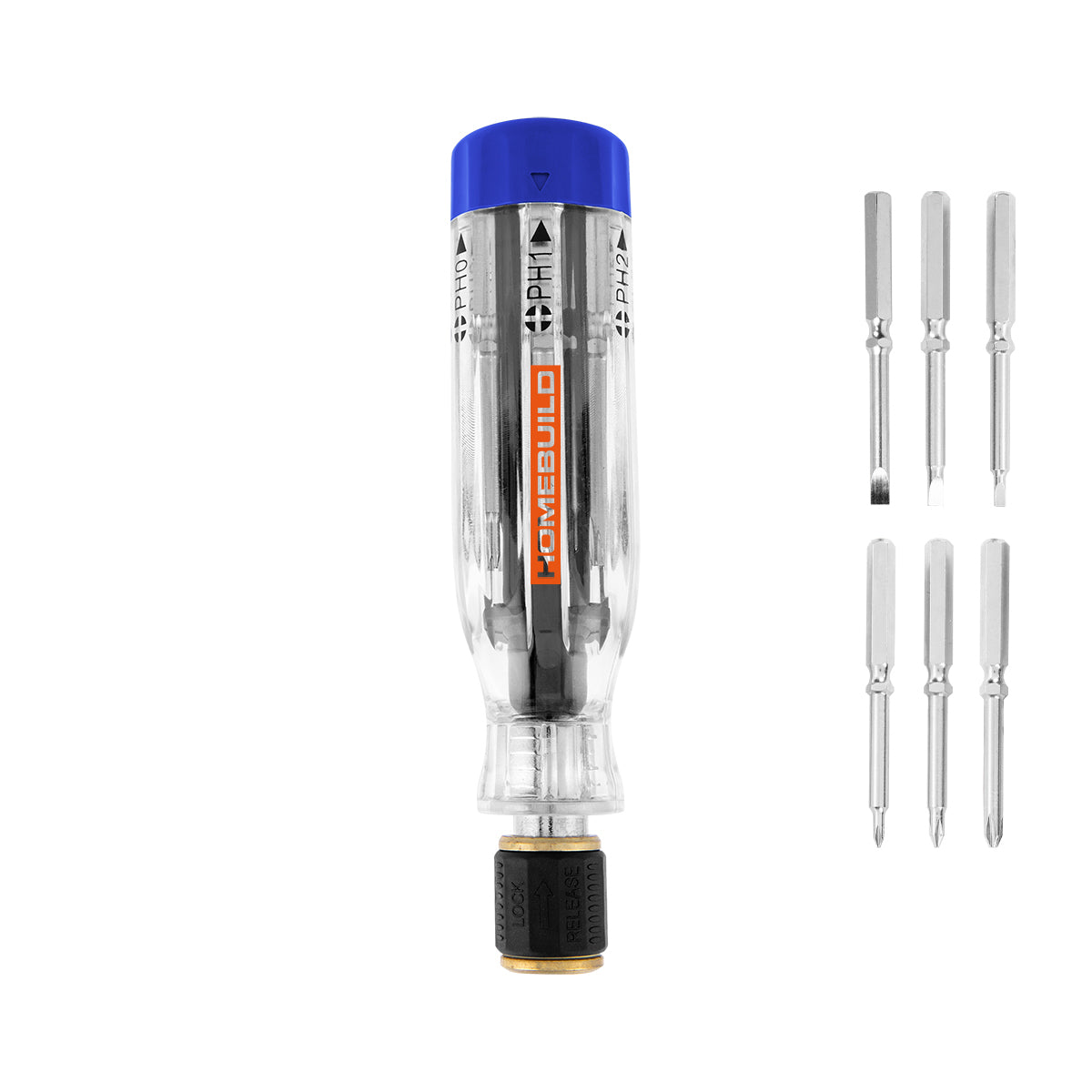 6-In-1 Quick Release Screwdriver