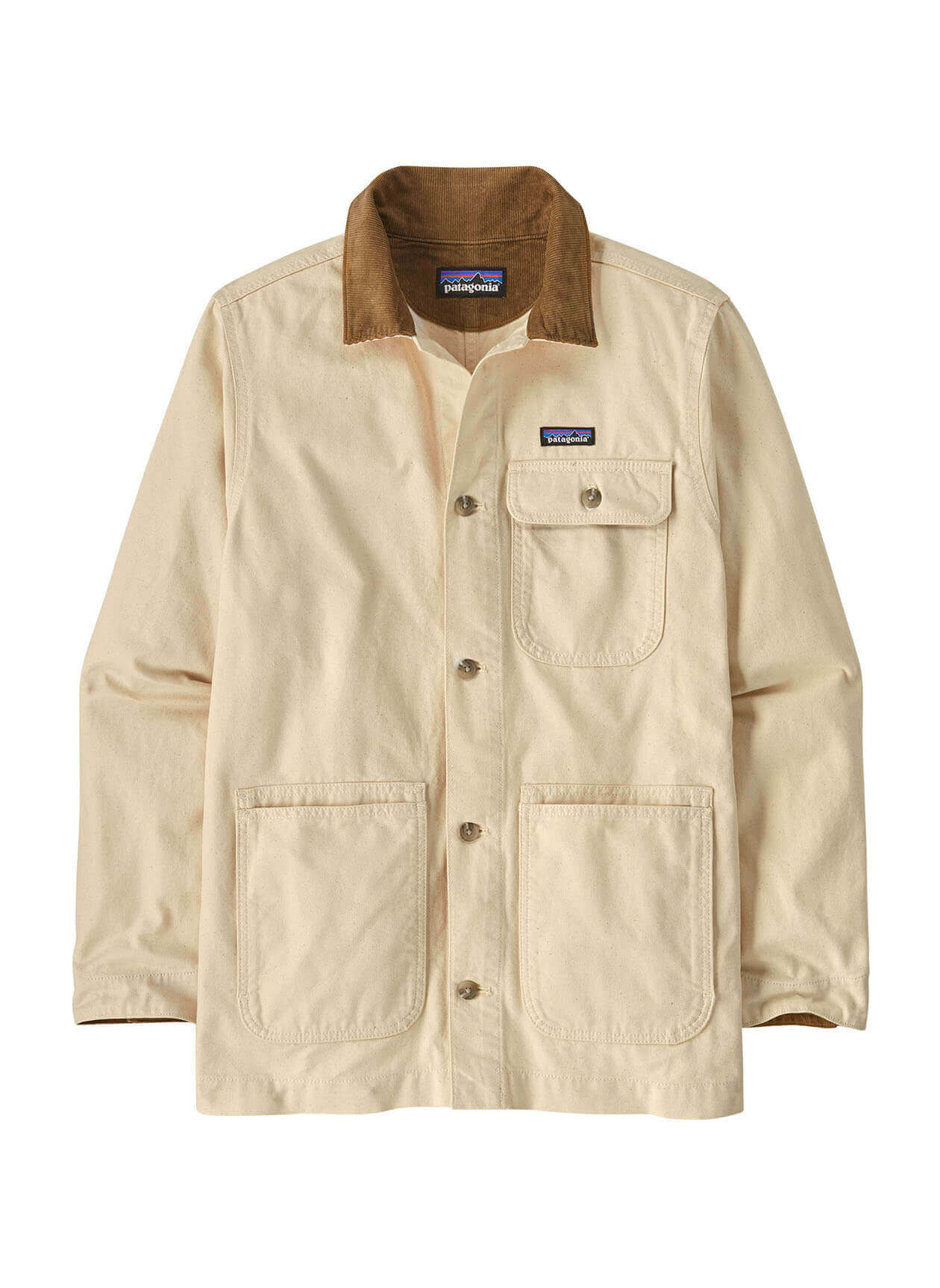 Patagonia Men's Point Reyes Canvas Jacket - Undyed Natural - XS