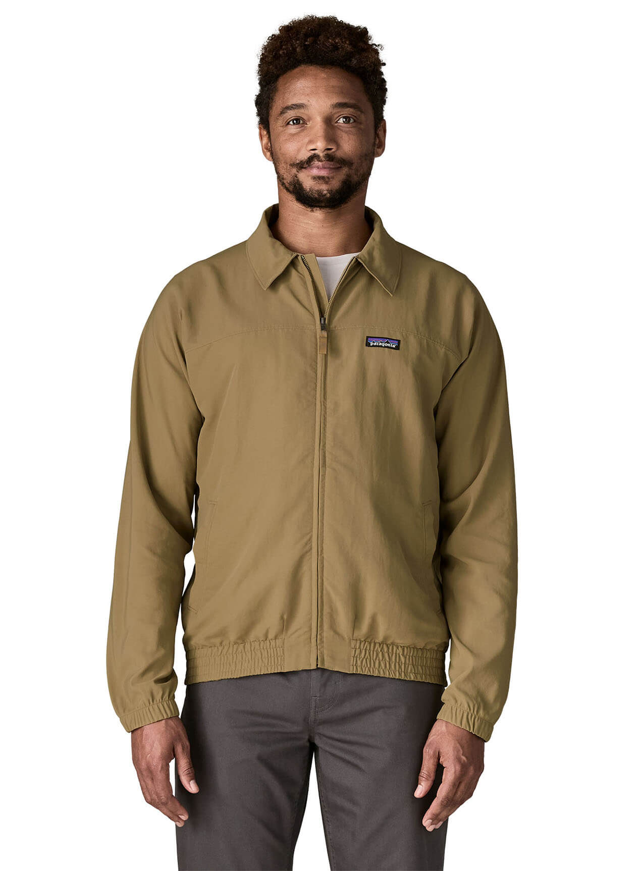 Patagonia Men's Isthmus Unlined Jacket - Slab Khaki - XXS