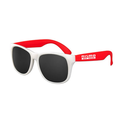 White Frame Classic Sunglasses