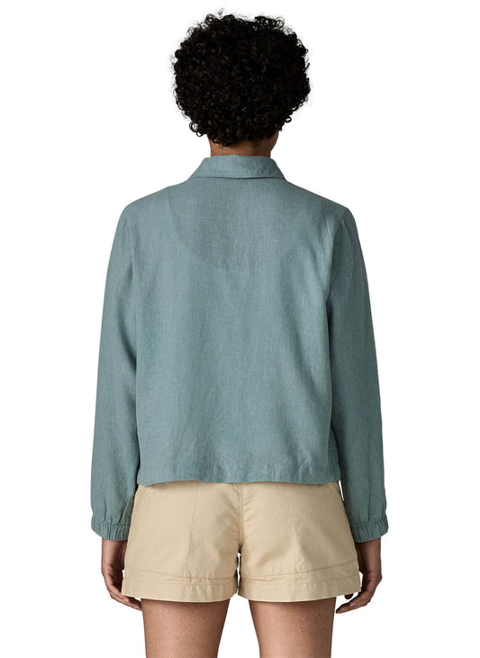 Patagonia Women's Garden Island Jacket - Whole Weave: Blue Sage - XS