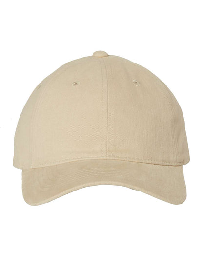 Heavy Brushed Twill Unstructured Cap - 9610