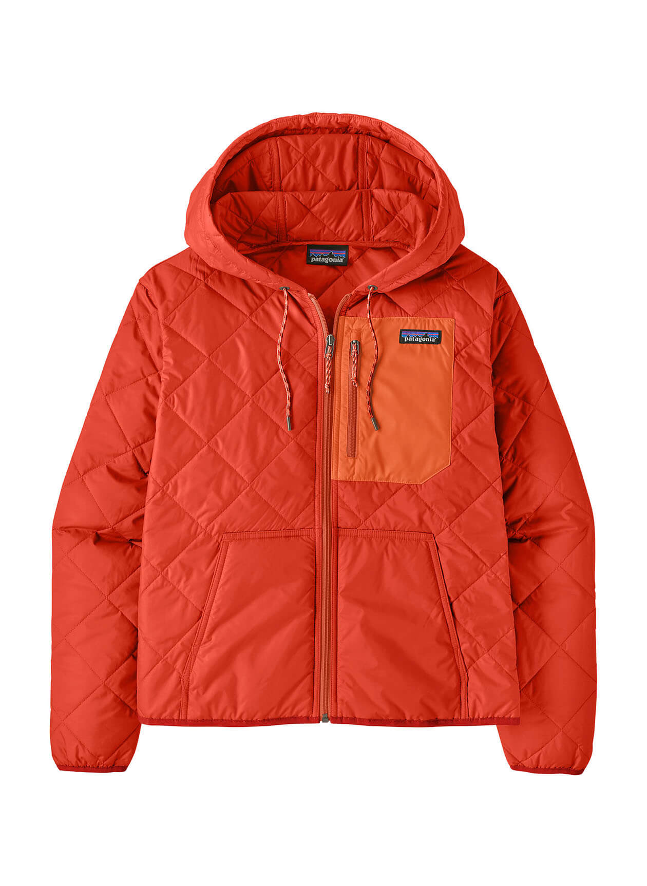 Patagonia Women's Diamond Quilted Bomber Hoody - Black - XS