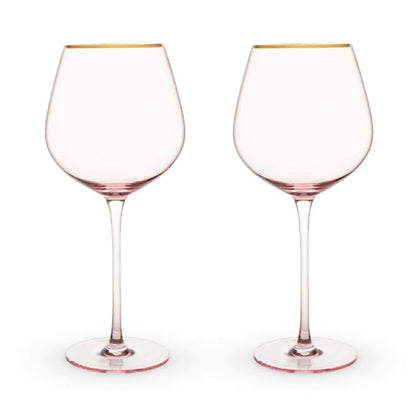Twine Living® Rose Crystal Red Wine Glass
