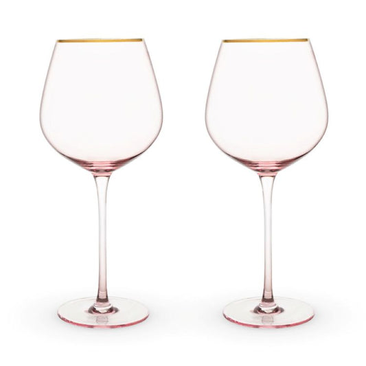 Twine Living® Rose Crystal Red Wine Glass