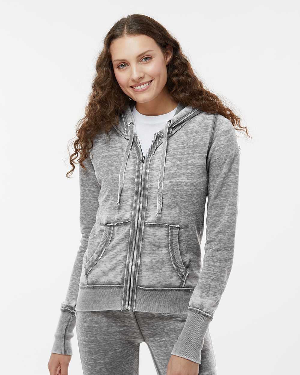Women's Zen Fleece Full-Zip Hooded Sweatshirt - 8913