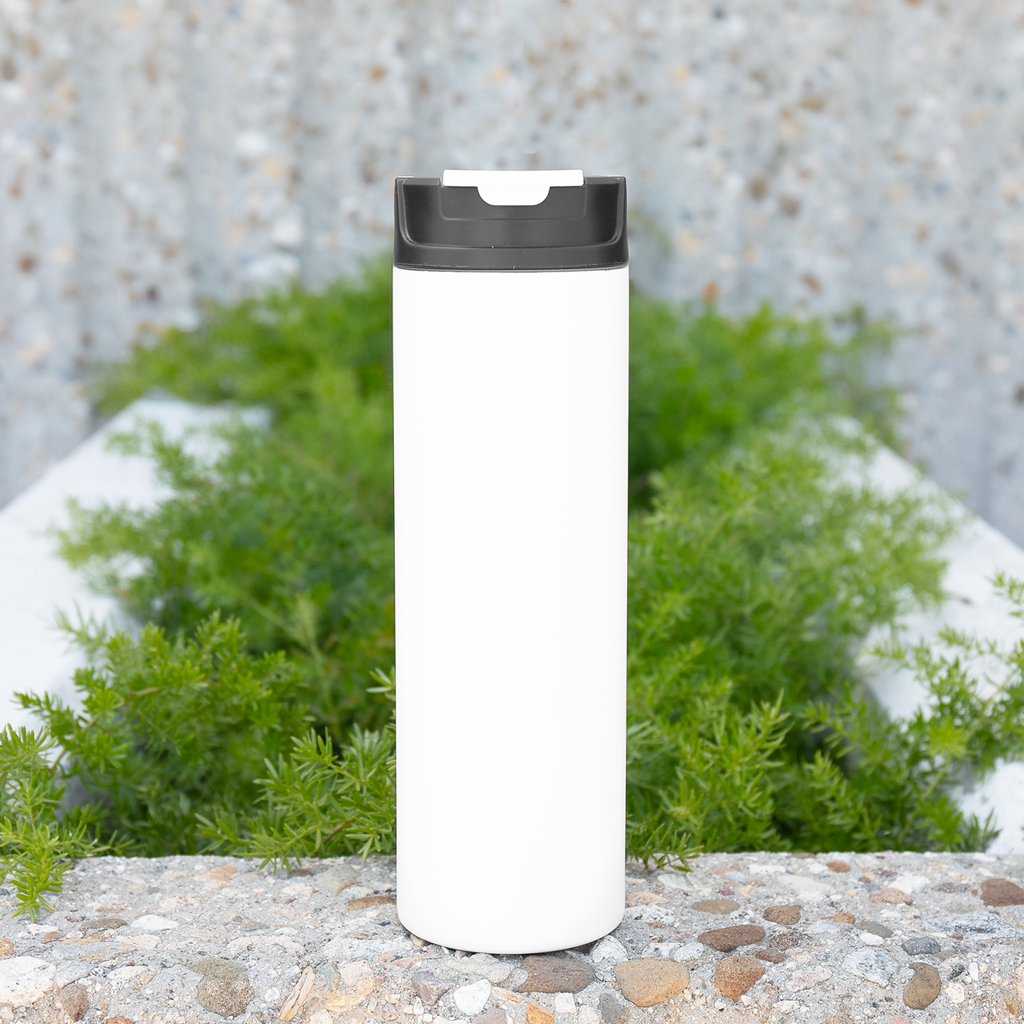 matte white 20.9 oz gauge