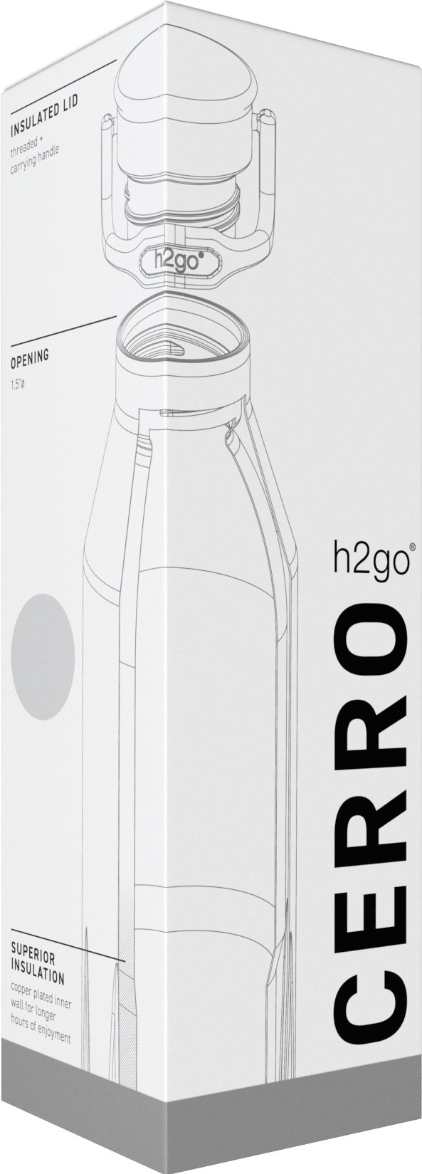 linen 20.9 oz h2go cerro