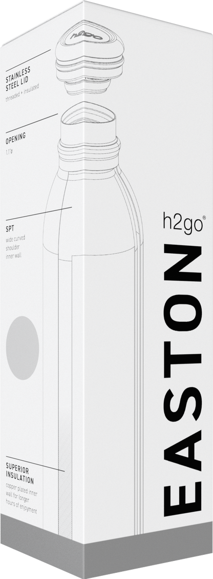 matte white 20.9 oz h2go easton