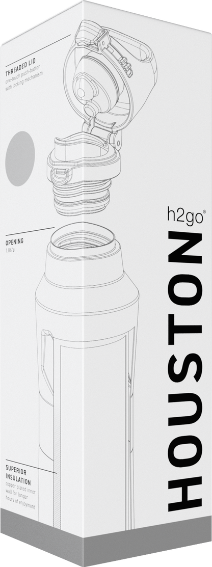 matte black 20.9 oz h2go houston