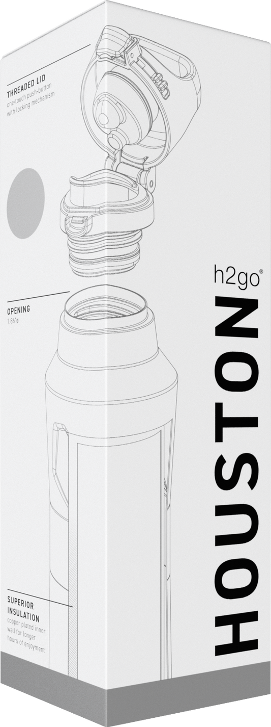 matte black 20.9 oz h2go houston