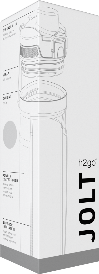 stainless 20.9 oz h2go jolt - powder