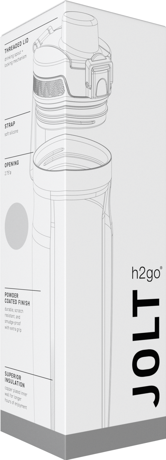 stainless 20.9 oz h2go jolt - powder