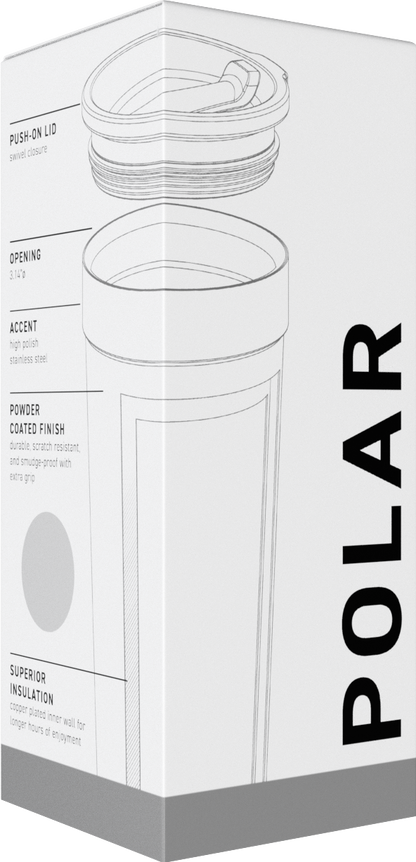 stainless 20.9 oz polar - powder