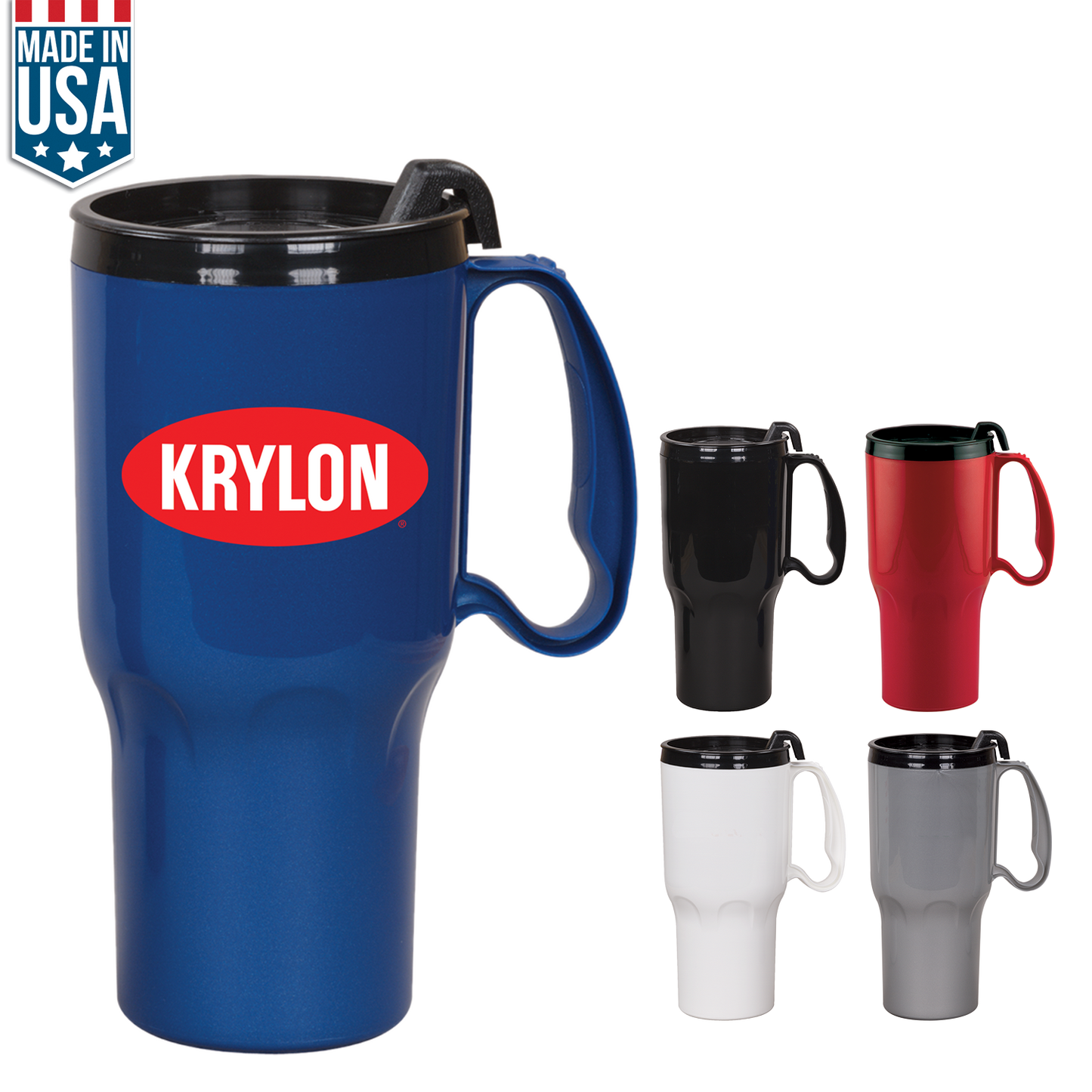 Black 21 Oz Sportster Mug