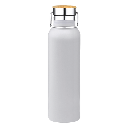 Smith 20oz Stainless Steel Bamboo Cap Water Bottle