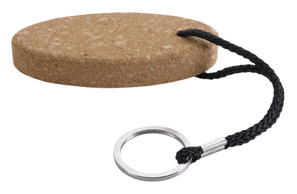 Buoy Oval Cork Keychain