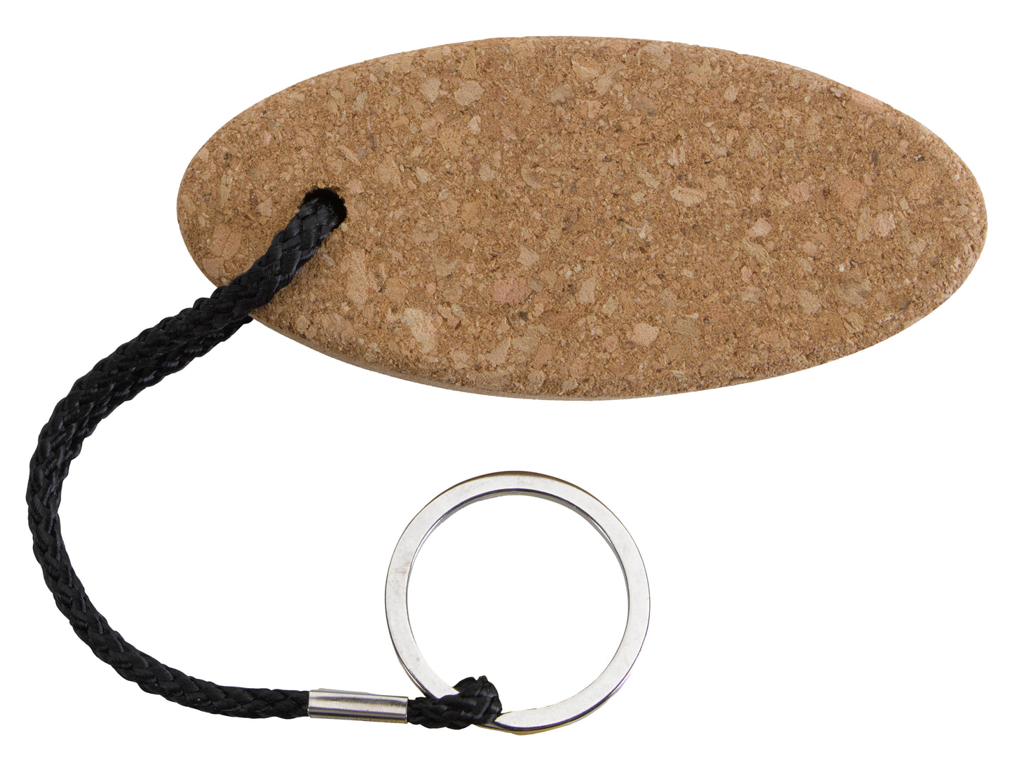Buoy Oval Cork Keychain