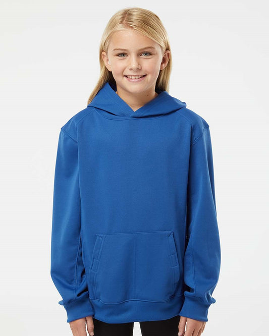 Youth Performance Fleece Hooded Sweatshirt - 2454