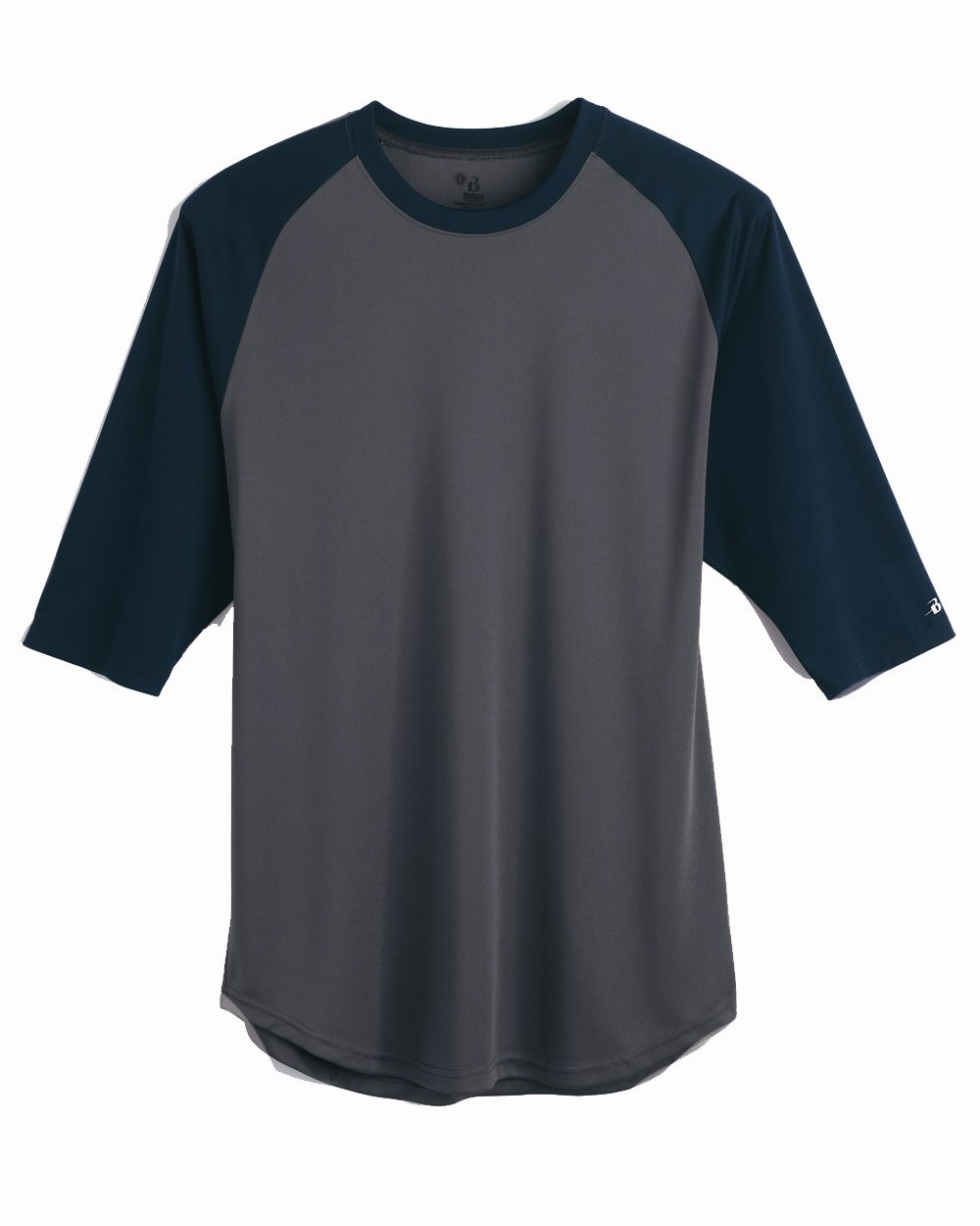 Men's B-Core Three-Quarter Sleeve Baseball T-Shirt - 4133