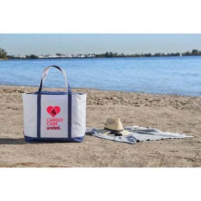 Baltic 24oz Cotton Canvas Tall Zippered Tote