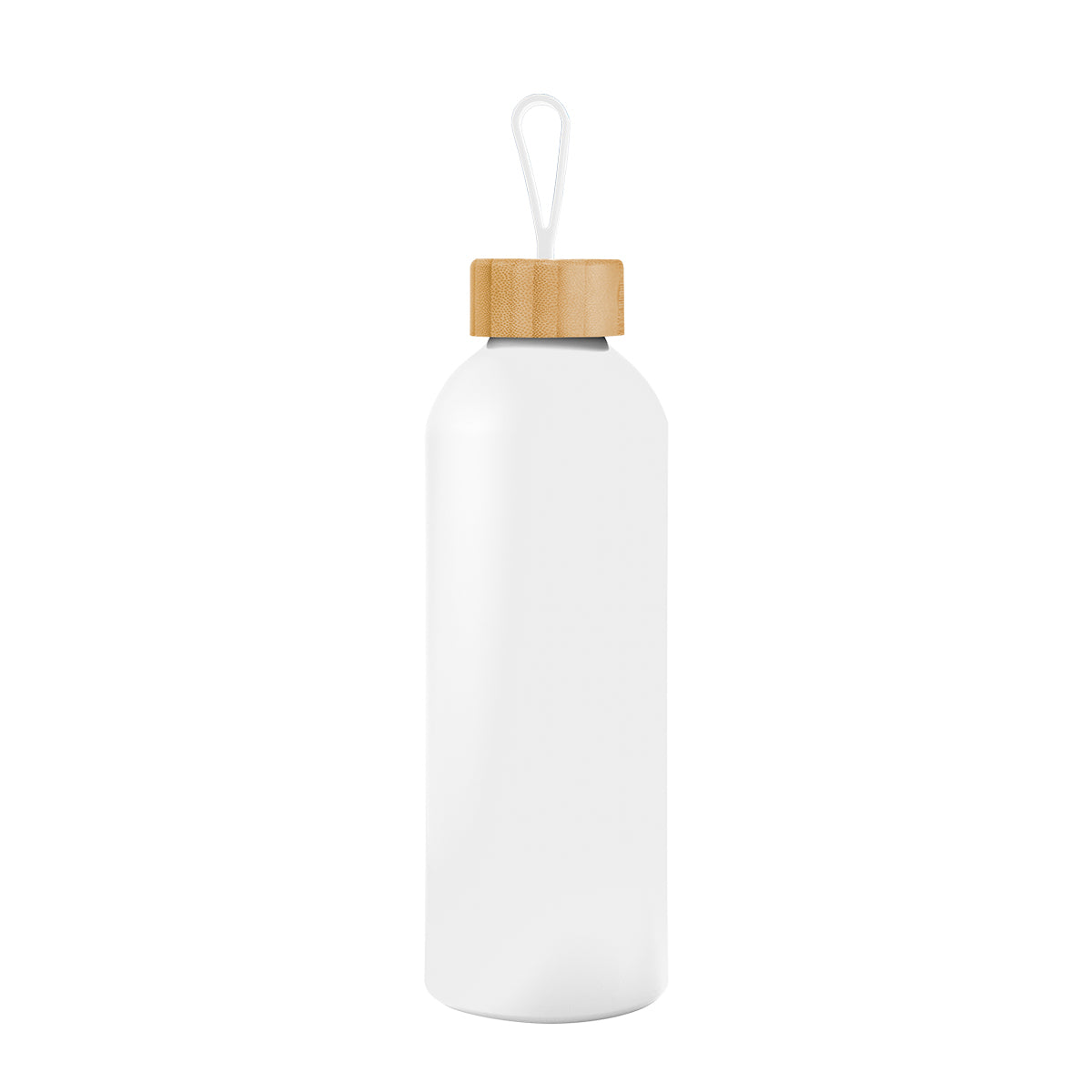 25 Oz. Blaire Recycled Aluminum Bottle With Bamboo Lid And Carry Handle