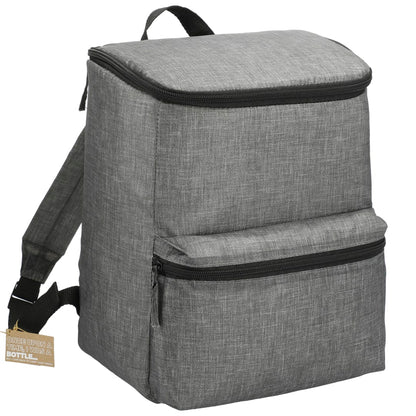 Gray Excursion Recycled 20 Can Backpack Cooler